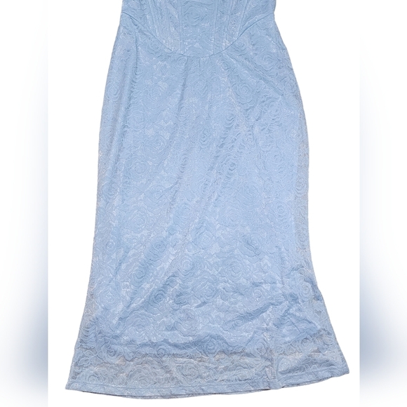 Hello Molly Linking Up Lace Midi Dress Large US 8 NWT - Picture 6 of 14